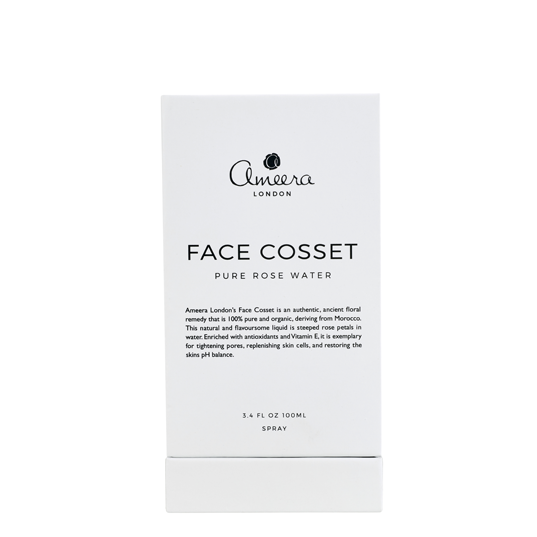 Ameera London's Face Cosset is an authentic, ancient floral remedy that is 100% pure and organic, deriving from Morocco.